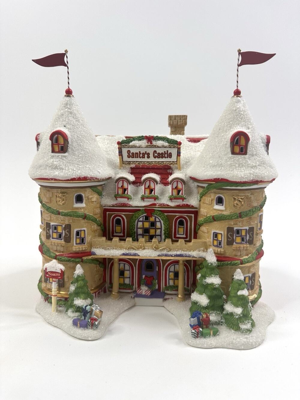 Dept 56 Santa Claus Is Coming To Town Santa’s Castle Christmas Village 2005